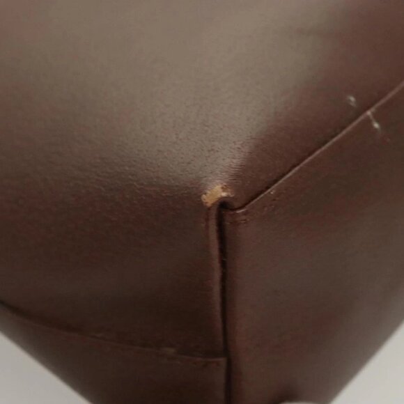 GUCCI Bamboo Shoulder Bag Leather Brown Gold 001 1880 Auth am8464 - Picture 4 of 16